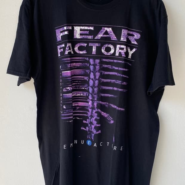 피어 팩토리 fear factory 밴드 티셔츠 xxl 2xl