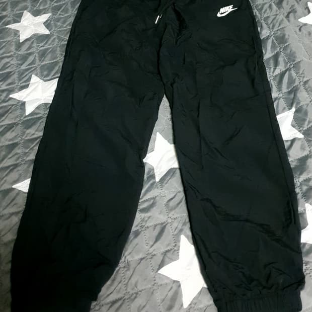 나이키 올드스쿨 나일론 조거팬츠 블랙 (L)