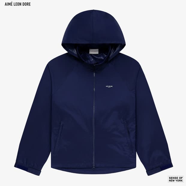 에메 레온 도르(에임 레온 도르) 마이크로 로고 나일론 자켓 이브닝 블루