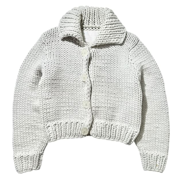 메종 마르지엘라 x H&M 카라 니트 가디건