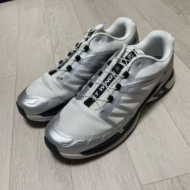 살로몬 xt 윙스2 실버 메탈릭