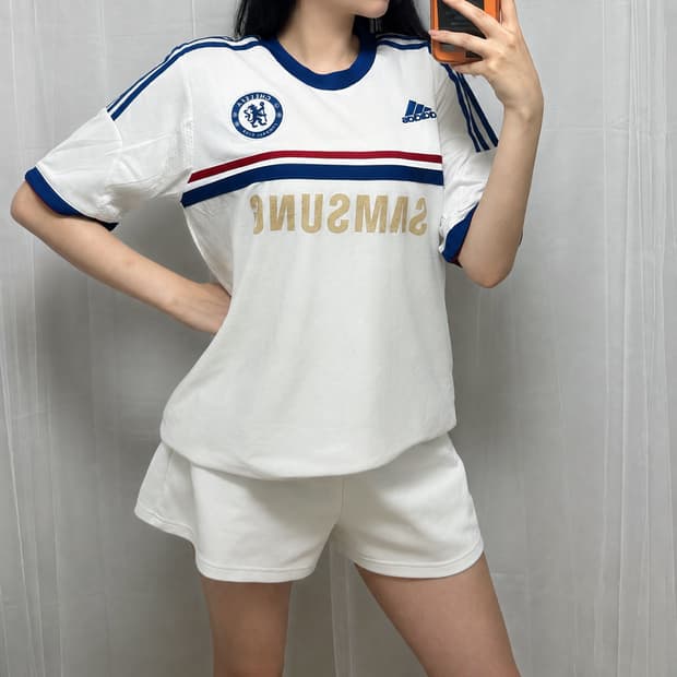 아디다스 첼시 FC 2013-14 어웨이 유니폼 페르난도 토레스 마킹