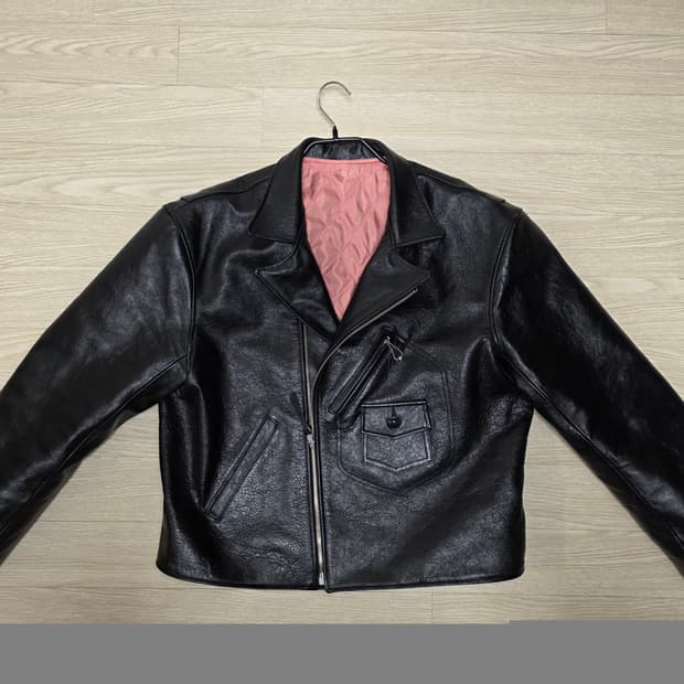 아카펠라 클로딩 576 D포켓 라이더 자켓 46 사이즈