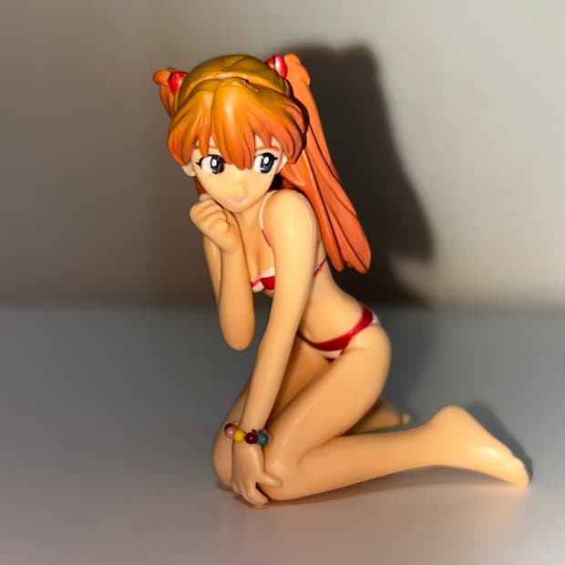 에반게리온 아스카 가챠 피규어 02