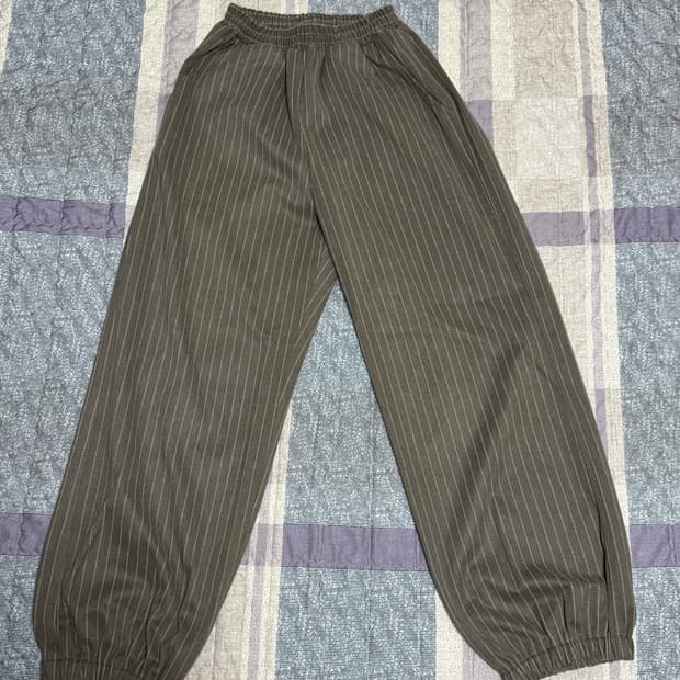 호노리포트 스트라이프 팬츠