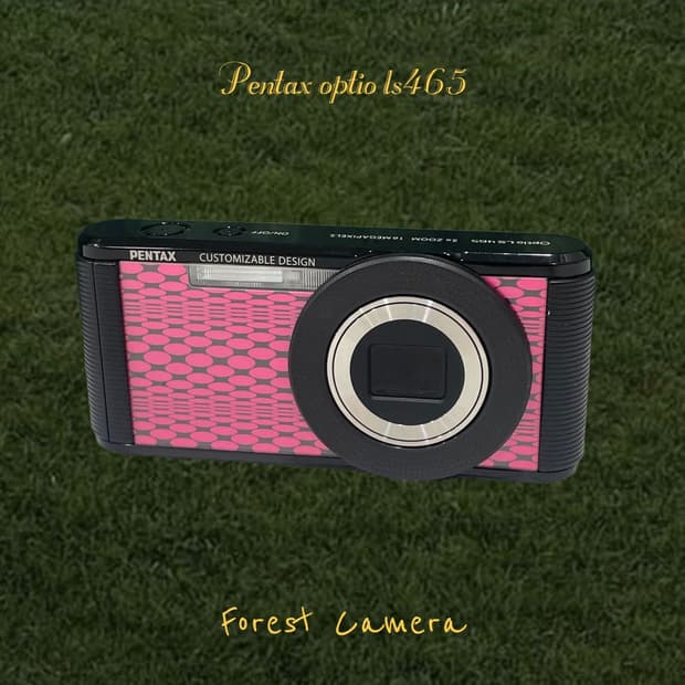 (소프트/커스텀)펜탁스 옵티오 ls465 디지털카메라 빈티지디카
