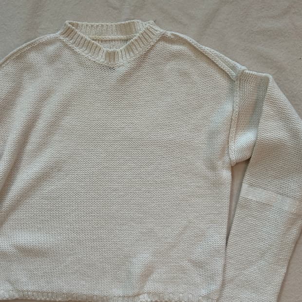 MM6 메종 마르지엘라 여름 코튼니트 M사이즈