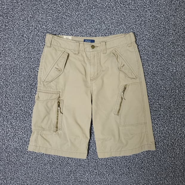 [무료배송][160]폴로 키즈 카고 포켓 코튼 반바지