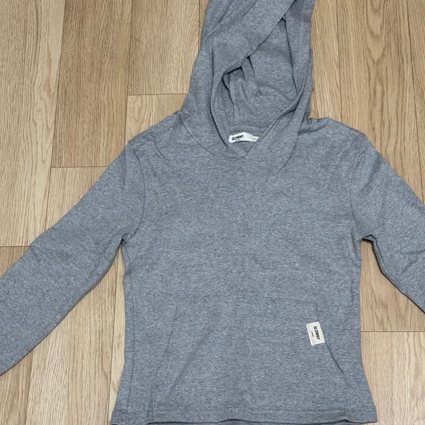 글로니 클래식 후드티 그레이 M