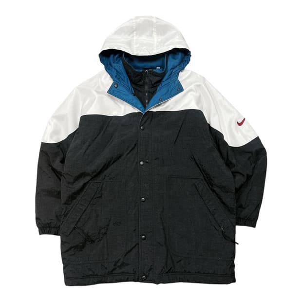 ✨ (바배) 나이키 올드스쿨 오버핏 누빔 패딩 