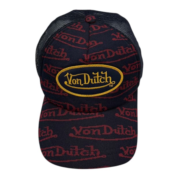 본더치 빈티지 Y2K 스펠로고 메쉬캡 트러커캡 볼캡 모자