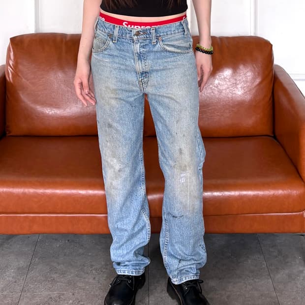 90's MADE IN USA 🇺🇸 리바이스 505 오렌지탭 