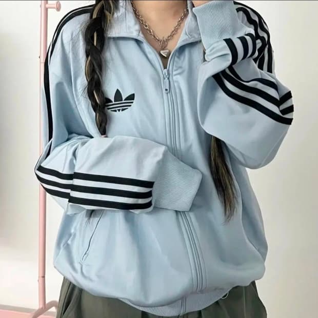 (판매) 아디다스 구파 져지 뮤트 하늘 스카이블루 구파이어버드 트랙탑