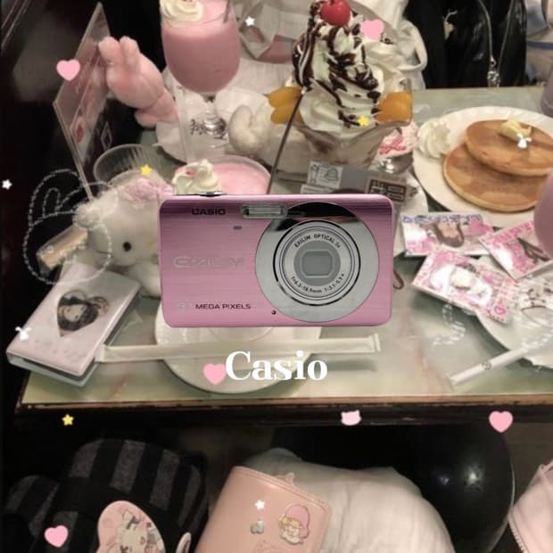 [카리나 디카 💗] 카시오 엑슬림 ex-z80 핑크 빈티지디카