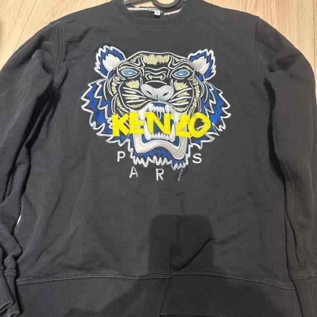 겐조 타이거 자수 스웻셔츠