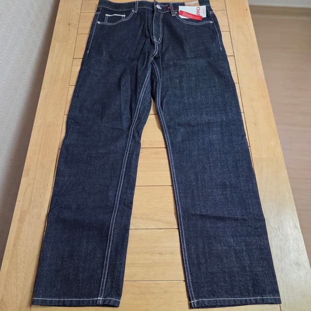 34 새상품 스파오 셀비지 데님 청바지