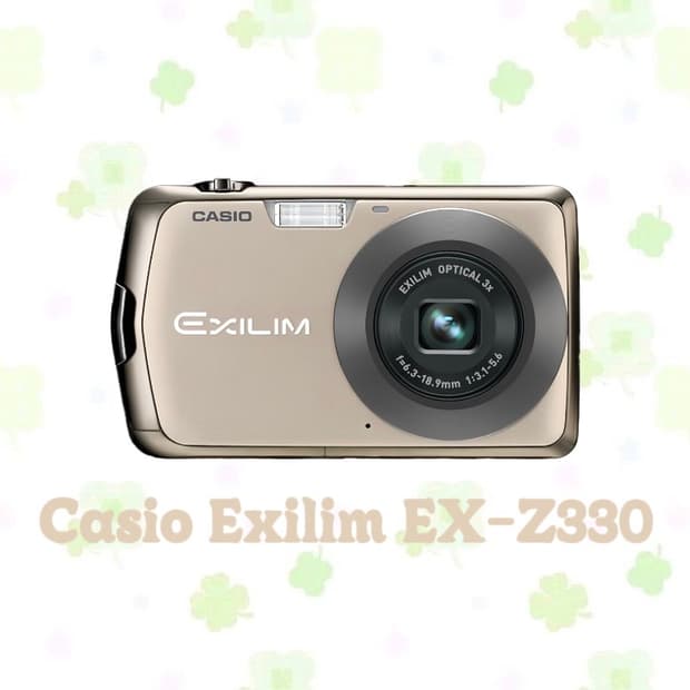 [*민트급 풀박⚡️/작례⭕️] 카시오 엑슬림 EX-Z330 빈티지 카메라