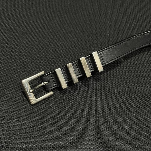 자라/ 4링 레더 벨트/ 프리