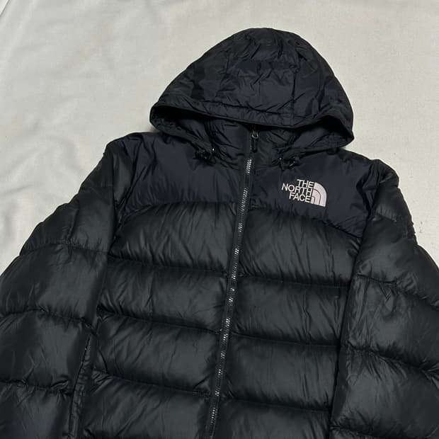 90 노스페이스 700 눕시 후드 다운 패딩