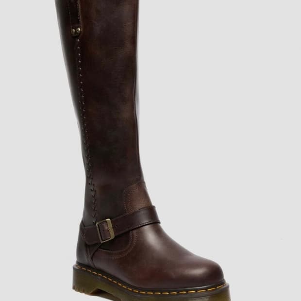 닥터마틴 애니스톤 니하이 브라운   BRW / 41871200