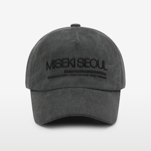 미세키서울 로고 볼캡