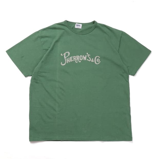 페로우즈 Pherrows Printing T-shirt