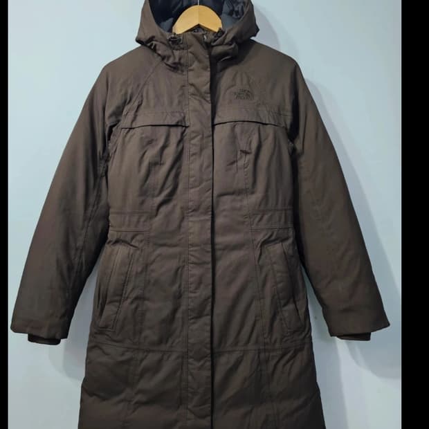 노스페이스 여성 롱패딩 S