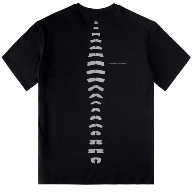 [포스트아카이브팩션 수베니어 파리에디션 블랙] size XL