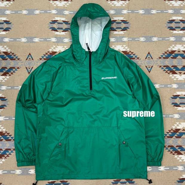 [M] 슈프림 패커블 립스탑 풀오버 그린