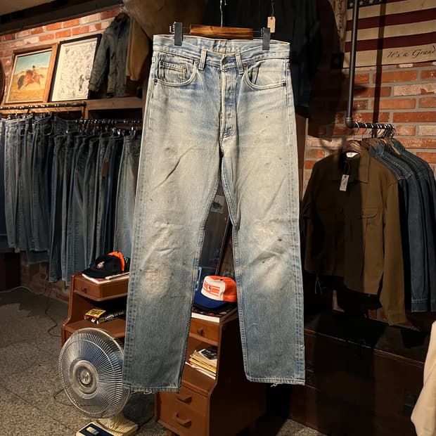 90s USA 빈티지 리바이스 501 데님 팬츠