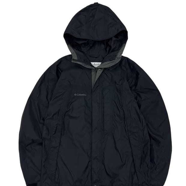 컬럼비아 바람막이 블랙 (M) 
