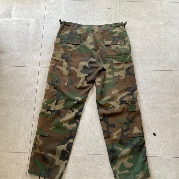 us army 오리지널 에어크루 카모 카고 팬츠