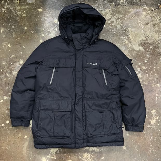 100) 몽벨 헤비 구스다운 패딩 점퍼 거위털 패딩