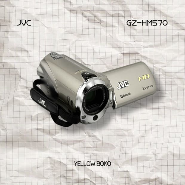 [에스파 감성] JVC 켄우드 GZ-HM570 브이로그 비디오 캠코더