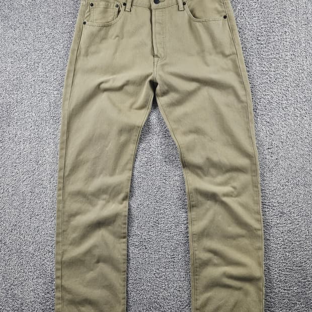 리바이스 501 베이지 진 팬츠 ( 33X30 ) / 11337