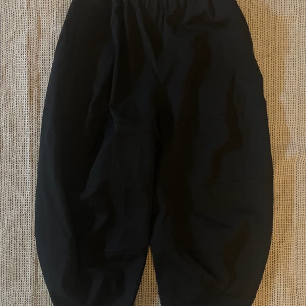 꼼데가르송 벌룬 코튼 팬츠