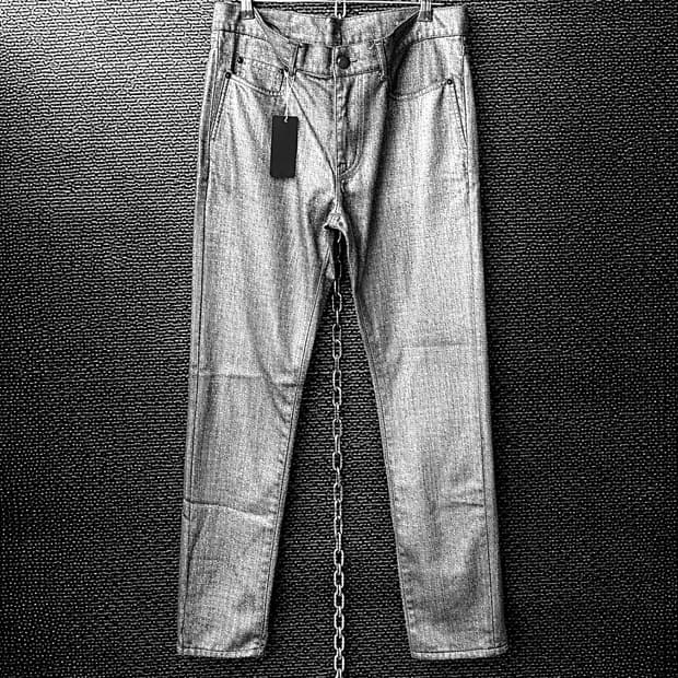 생로랑 18SS 실버 코팅진