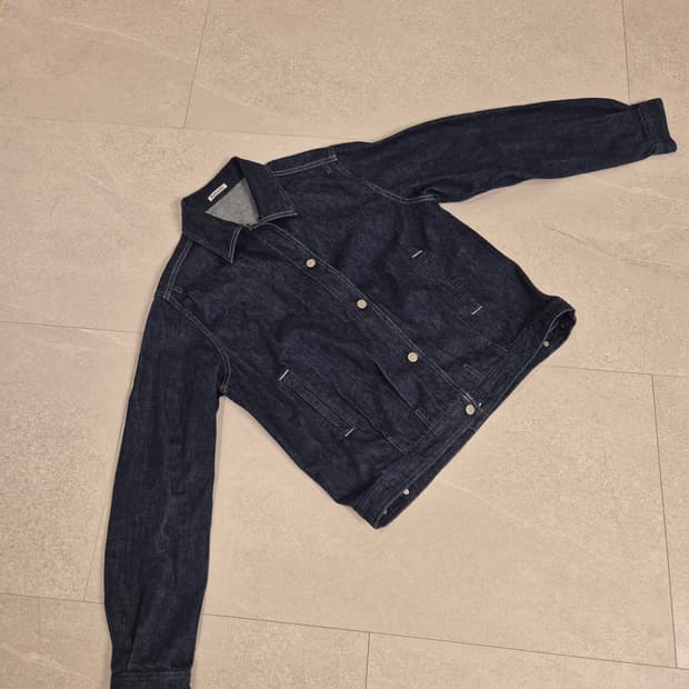 오라리 셀비지 라이트 데님 블루종 인디고 - 23SS | Auralee