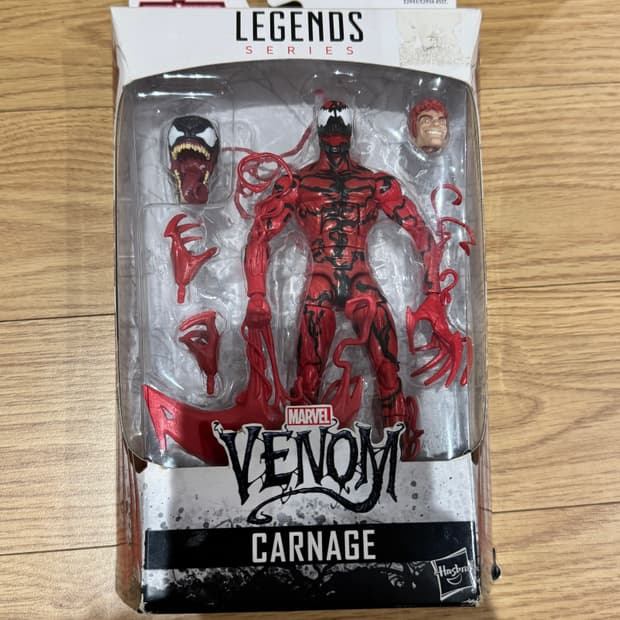 해즈브로 마블 레전드 베놈 카니지 피규어
