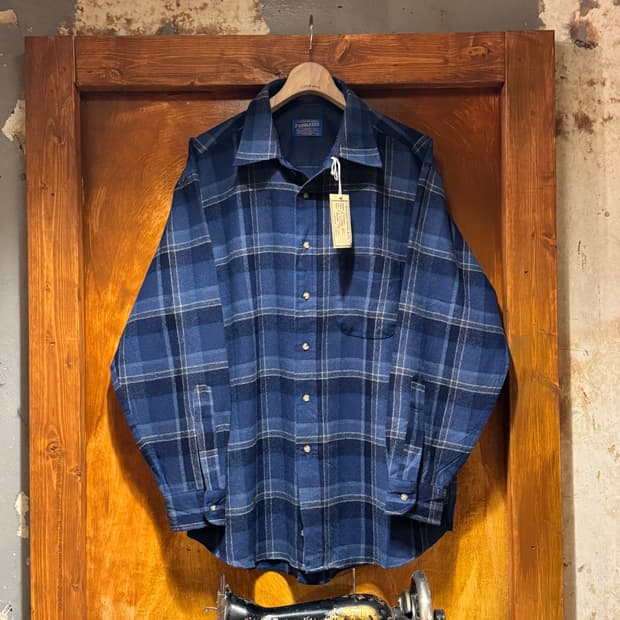 90s 펜들턴 울플란넬 체크셔츠 (XL)