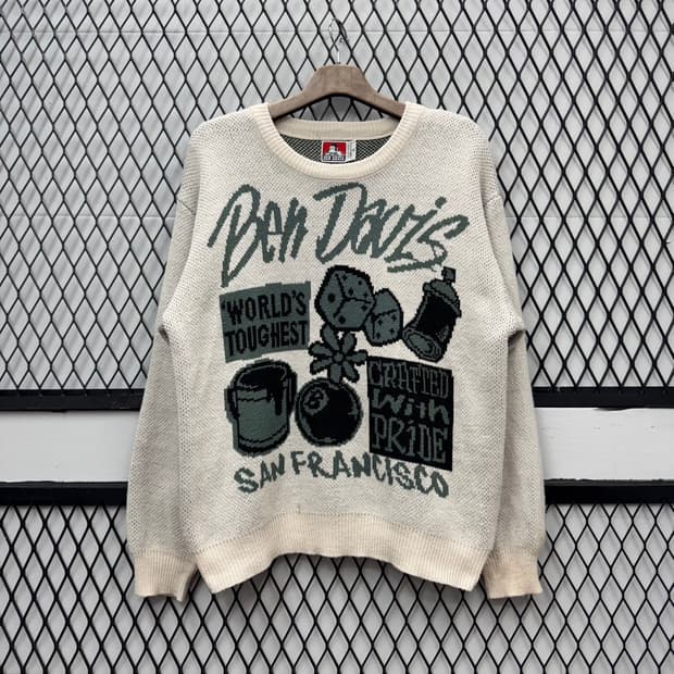 19F/W 벤데이비스 크래프트 프라이드 샌프란시스코 시리즈 아이보리