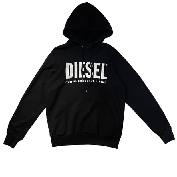 Diesel 디젤 블랙 후드집업