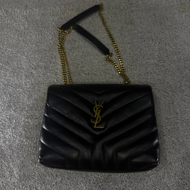 생로랑 루루백 스몰 금장