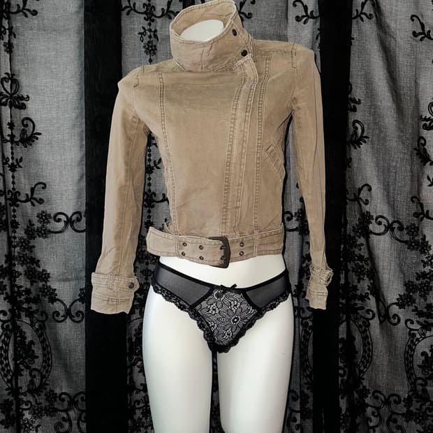 vintage brown jacket