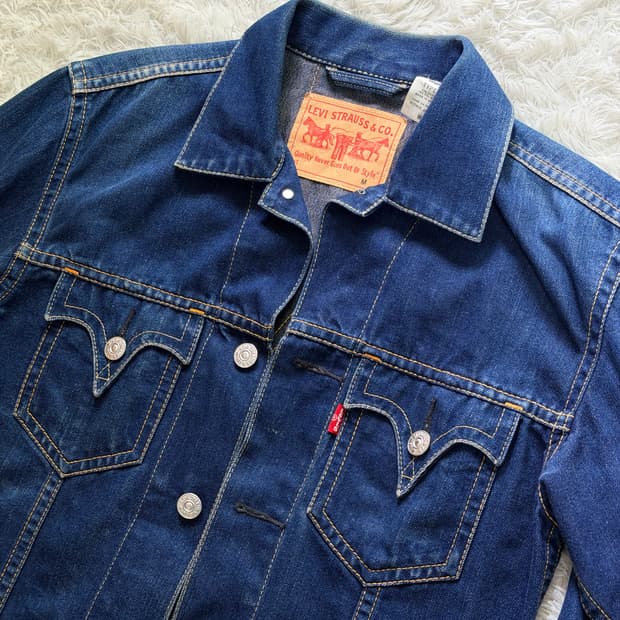 Levi's Type 1 TM 아이코닉 데님 자켓 (M사이즈)