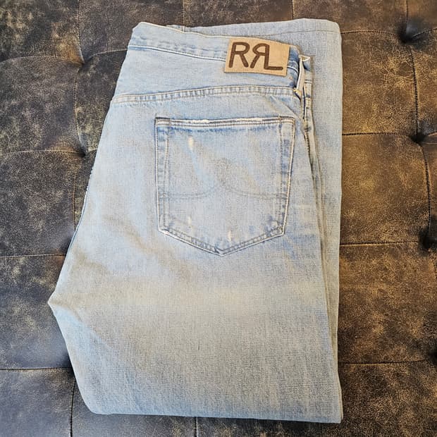 더블알엘 데님 진