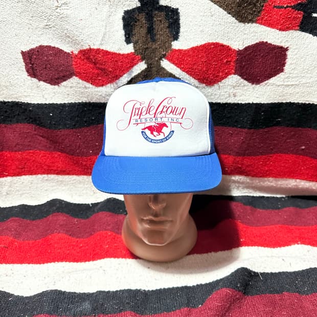  [빈티지] •Vintage Triple Trucker Cap.27