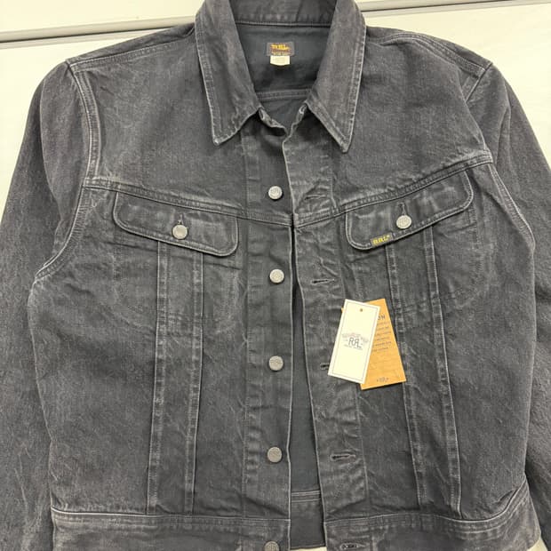 더블알엘 rrl 트러커 블랙 lot 271 L사이즈