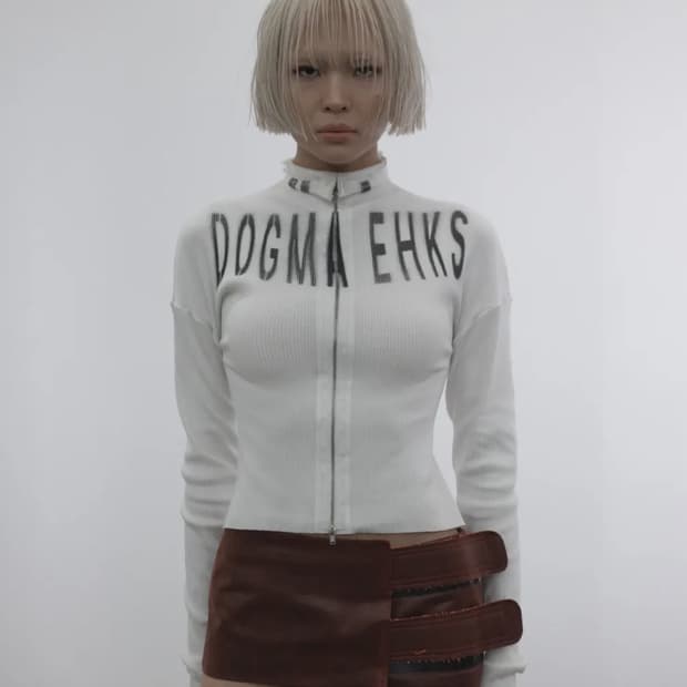도그마엑스 BICYCLE TOP LONG SLEEVE WHITE