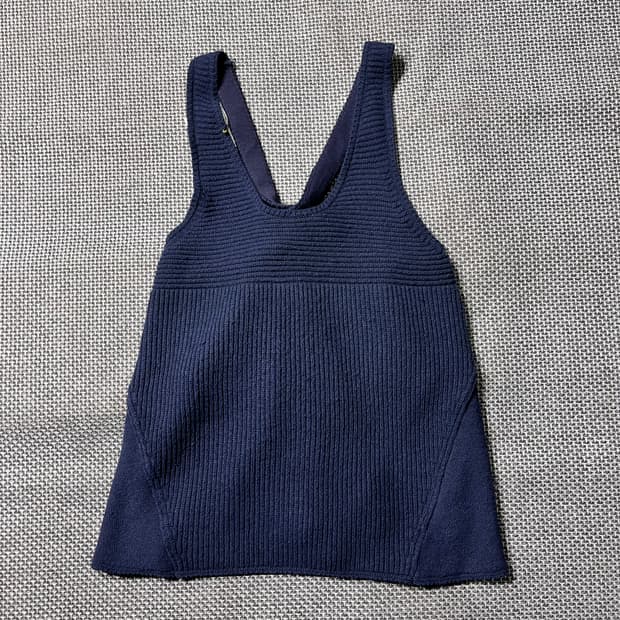 BEAMS BOY 니트 뷔스티에